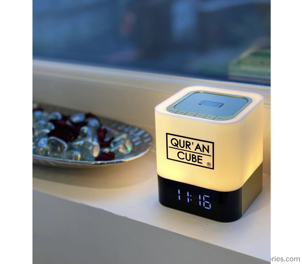 Quran Speaker Cube LED Light with Bluetooth Quran Cube