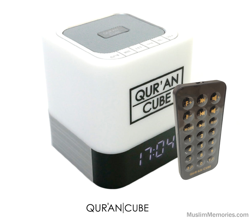 Quran Speaker Cube LED Light with Bluetooth Quran Cube