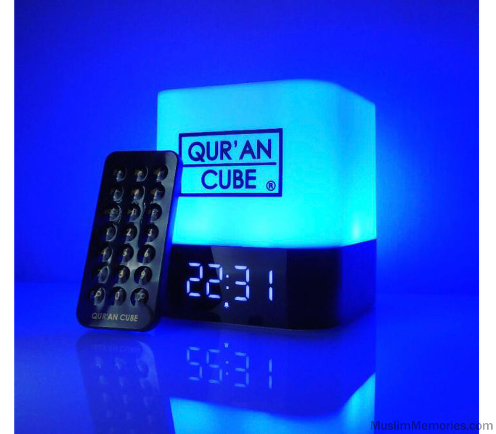 Quran Speaker Cube LED Light with Bluetooth Quran Cube