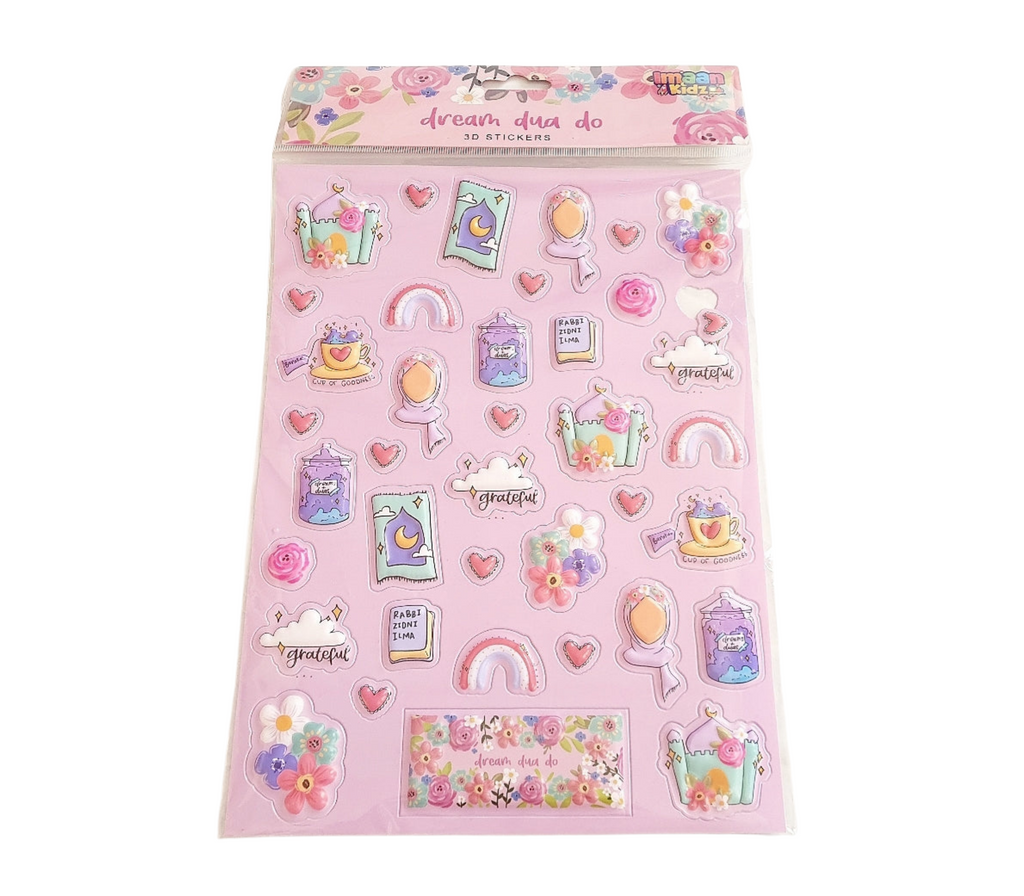 Dream Dua Do 3D Stickers Imaan Kidz
