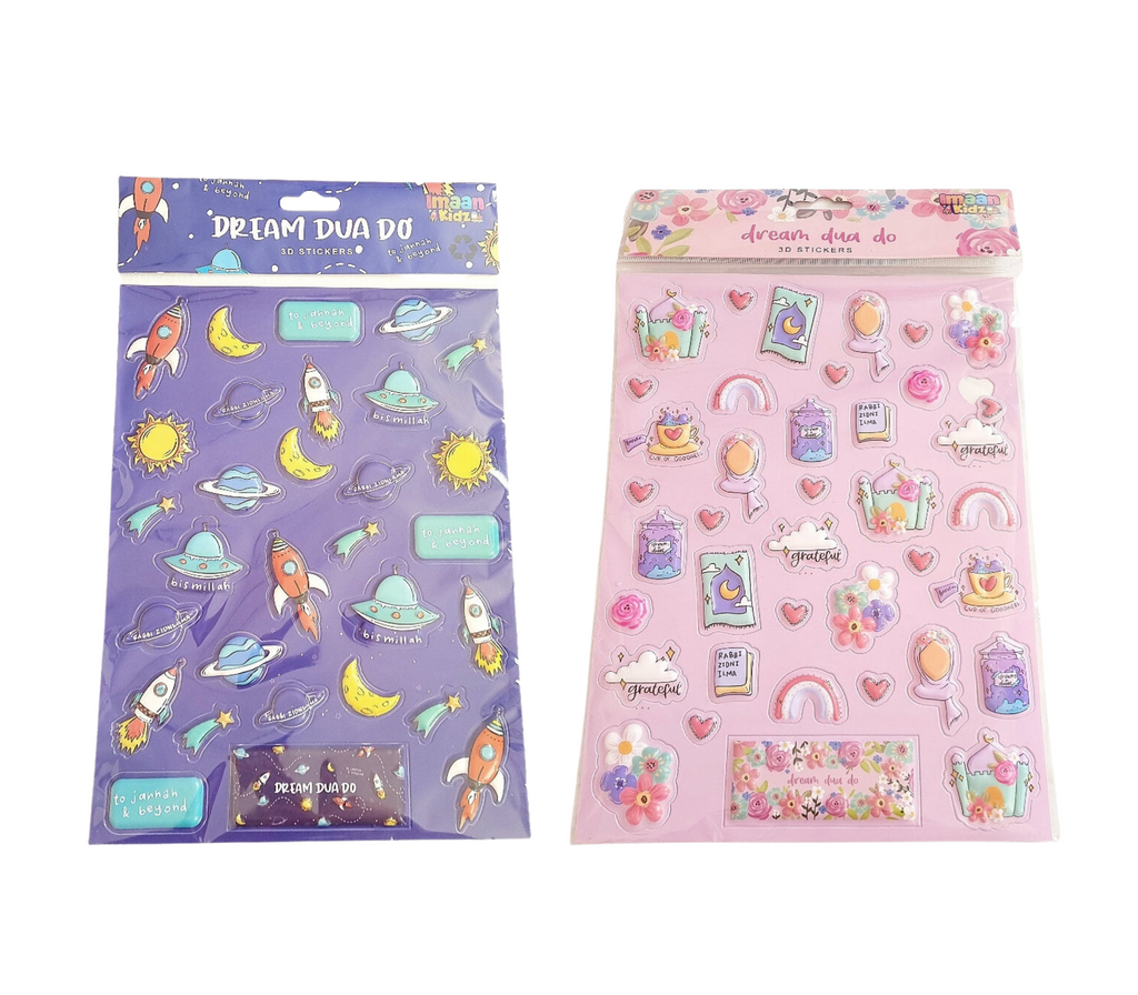Dream Dua Do 3D Stickers Imaan Kidz