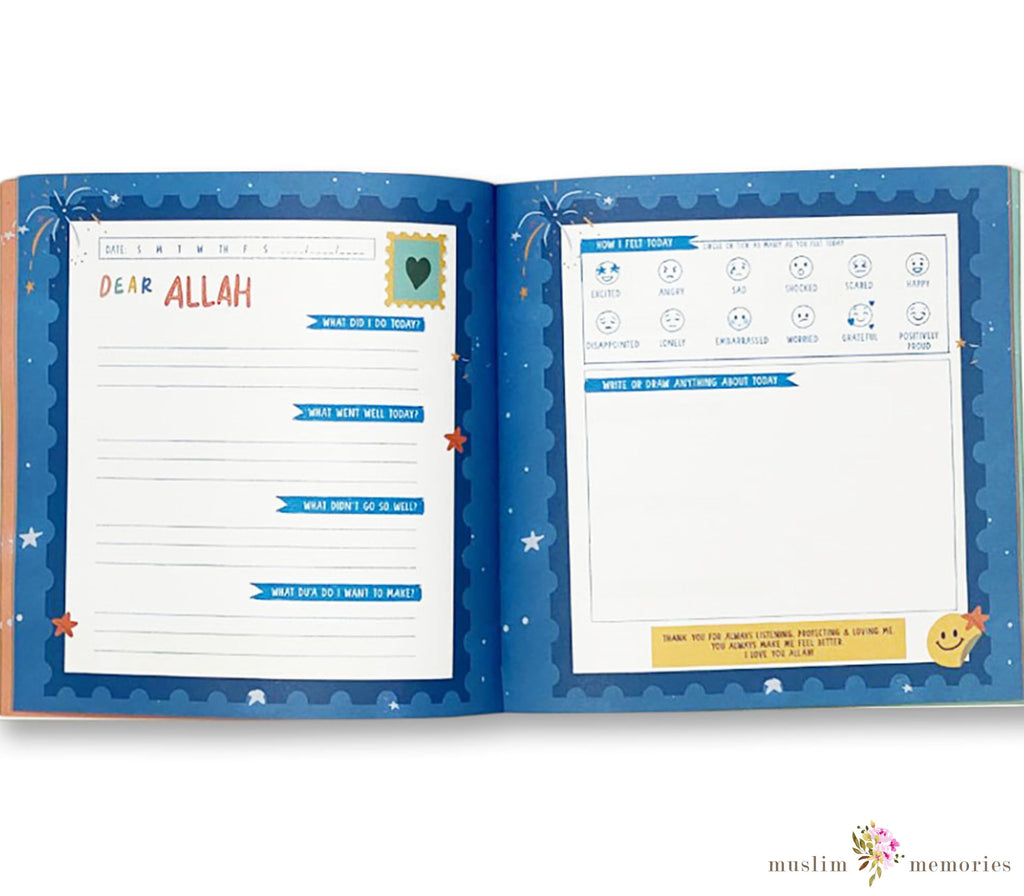 Dear Allah A Muslim Child’s Journal Muslim Memories