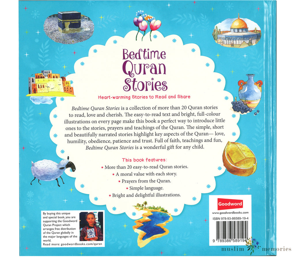 Bedtime Quran Stories (Hardcover) Muslim Memories