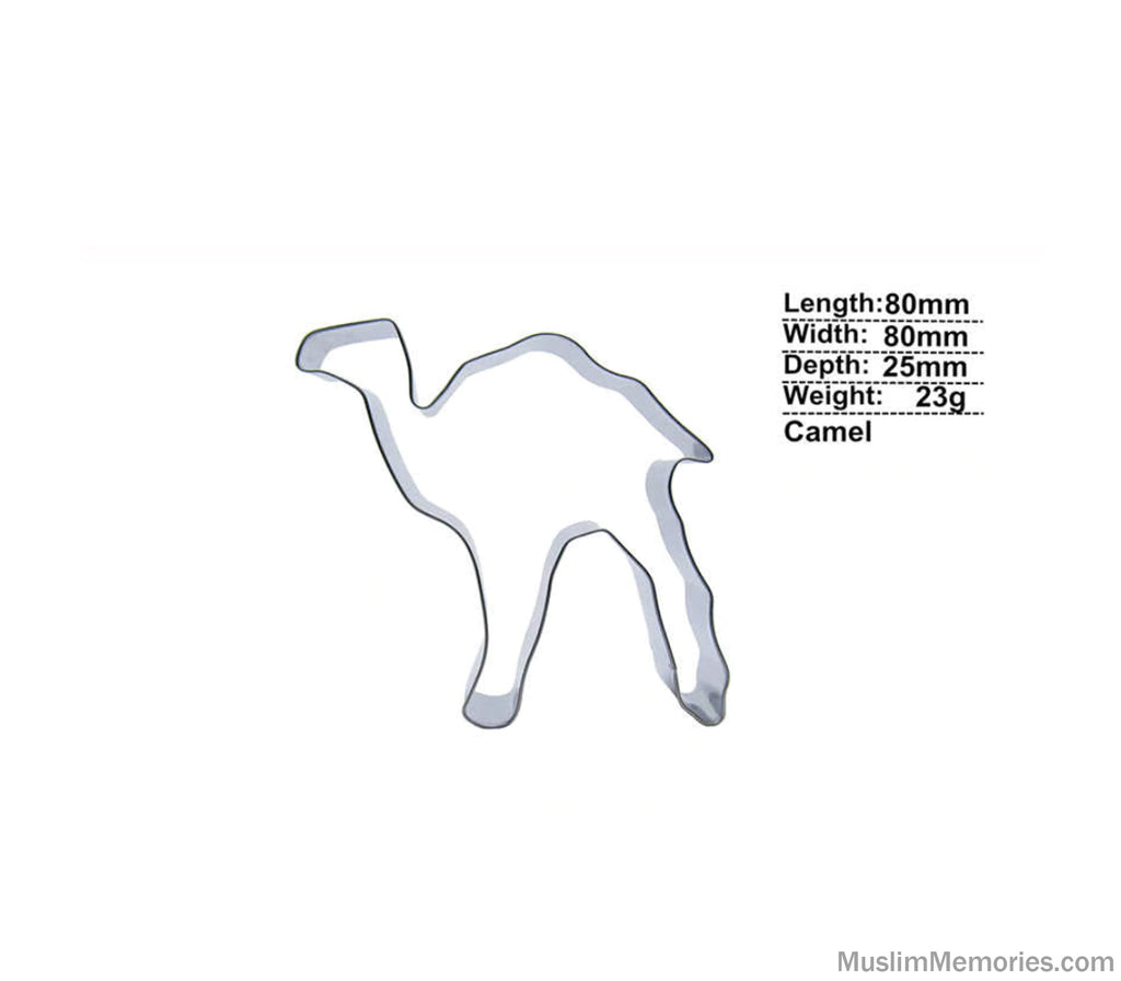 Camel Shaped Cookie Cutter Muslim Memories