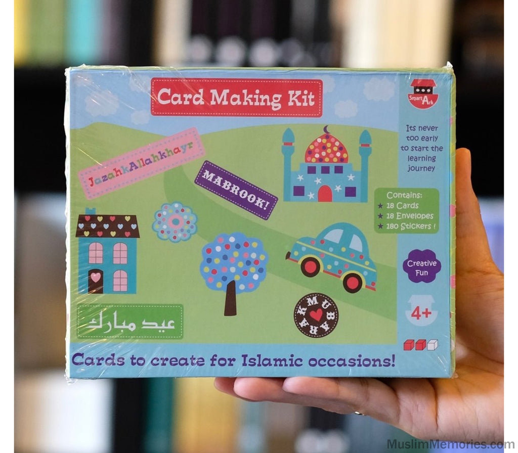 Card Making Kit (Makes 18 Cards with over 180 Stickers!) Muslim Memories