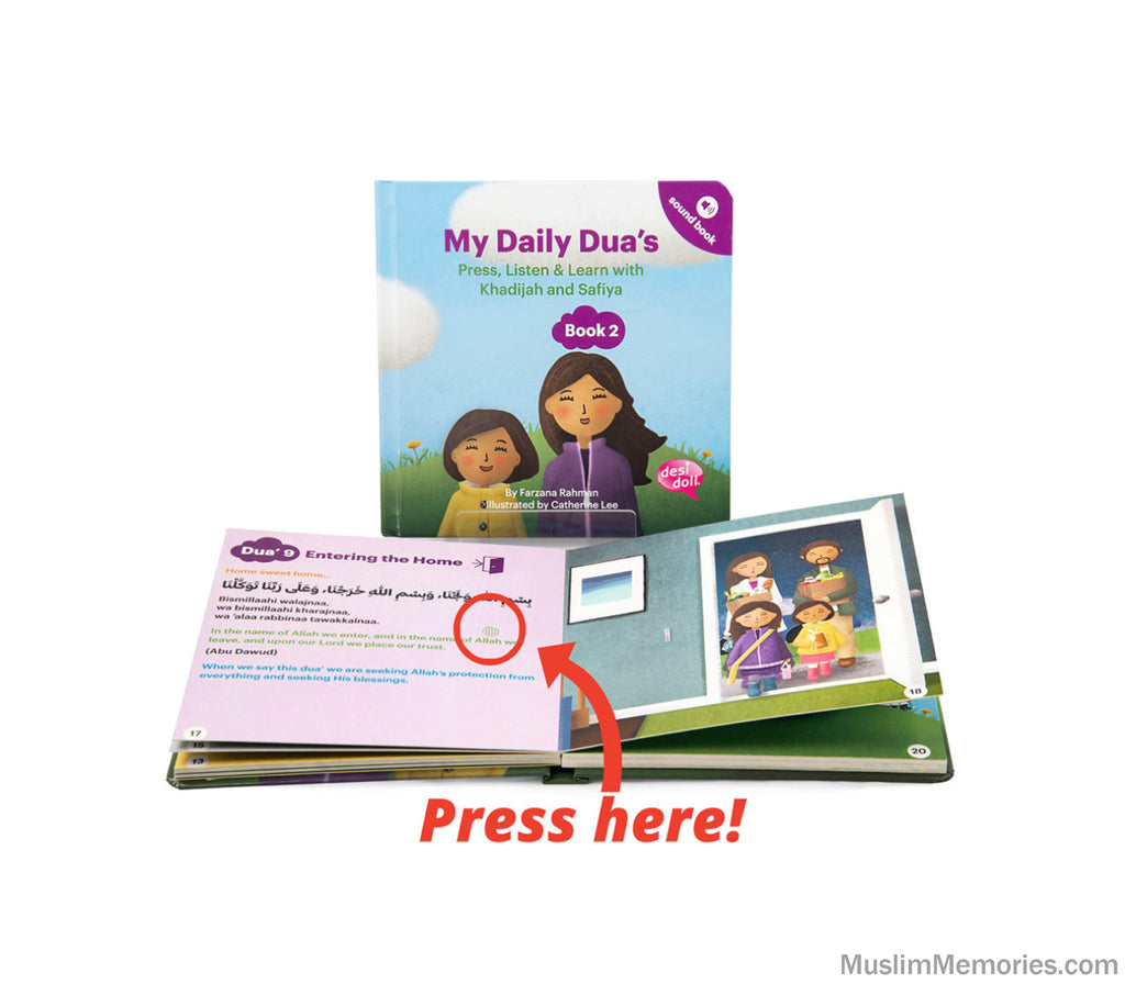 My Daily Dua’s Story Sound Book 2 By Desi Doll Desi Doll Company