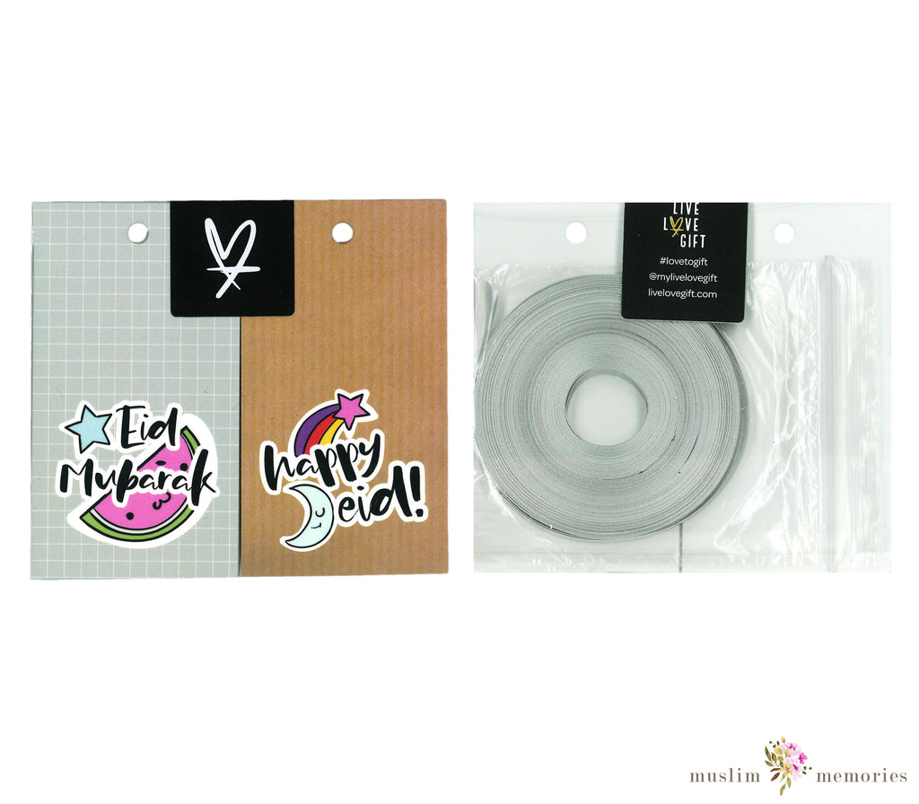 Eid Mubarak Gift Bag Tags Muslim Memories
