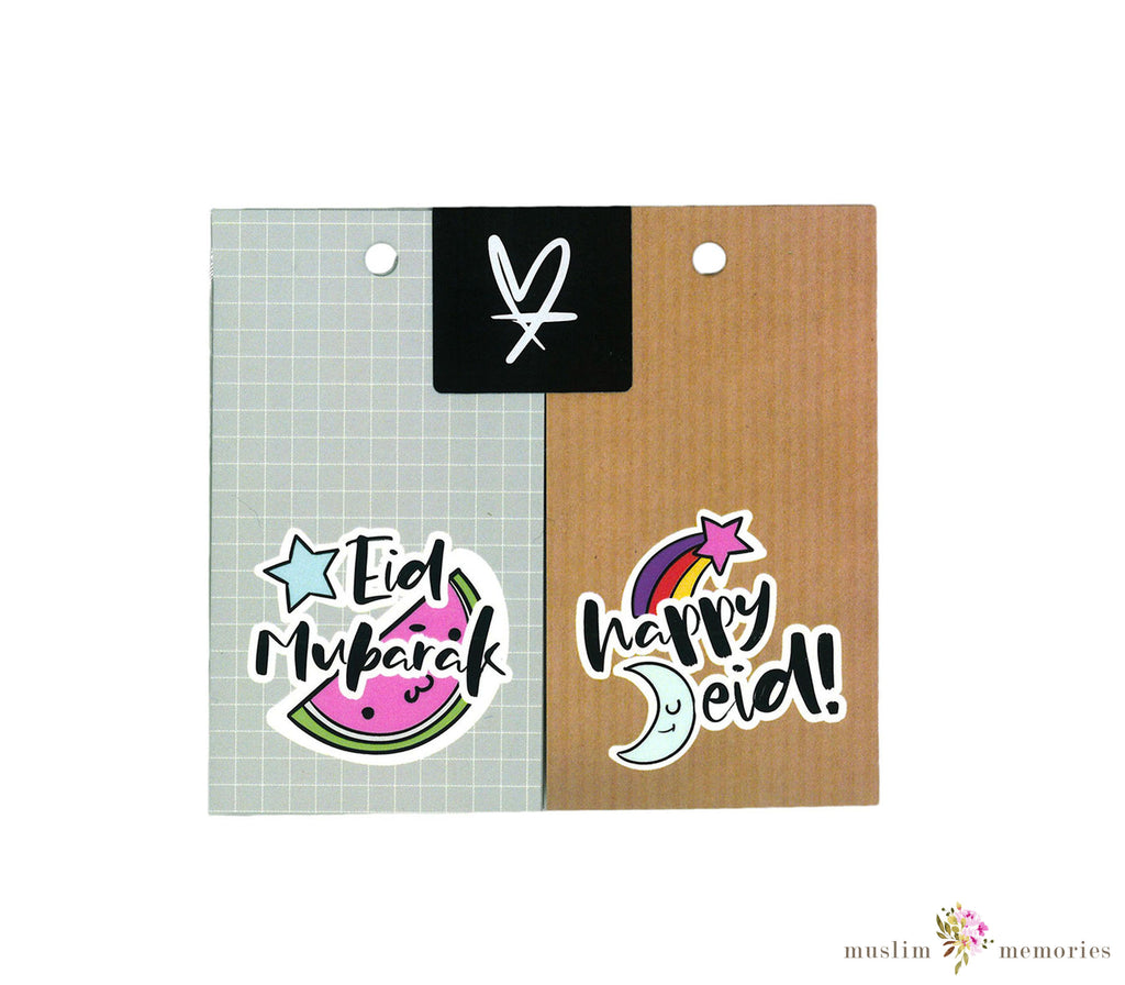 Eid Mubarak Gift Bag Tags Muslim Memories