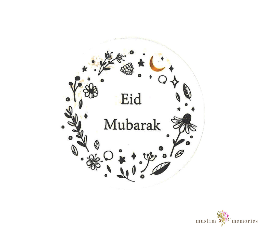 Eid Mubarak Stickers Set Muslim Memories