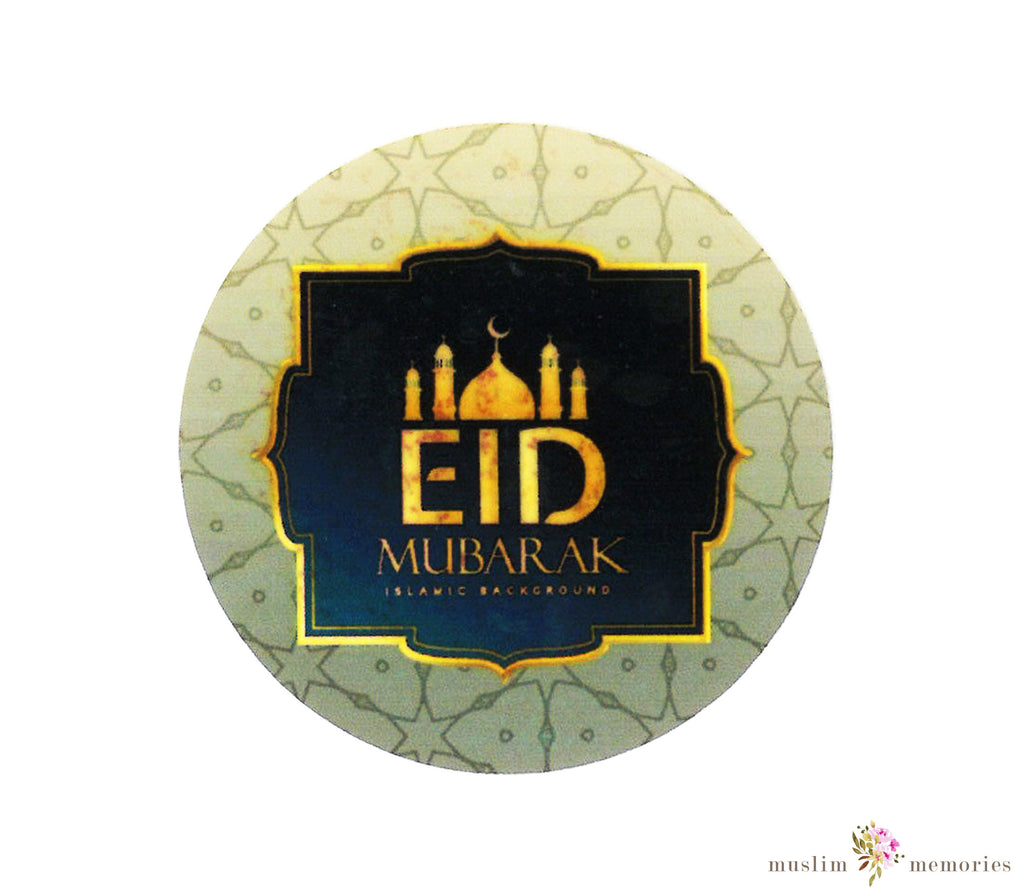Eid Mubarak Stickers Set Muslim Memories