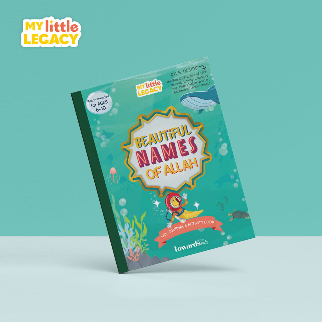 Names of Allah Kids Journal & Activity Book Muslim Memories