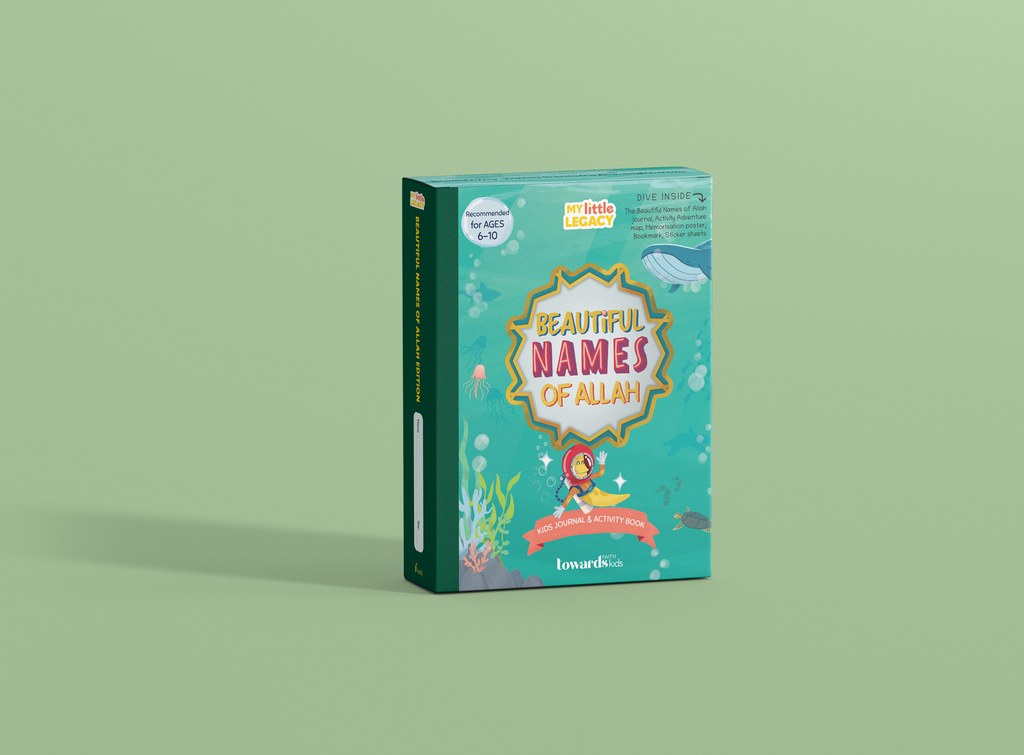Names of Allah Kids Journal & Activity Book Muslim Memories