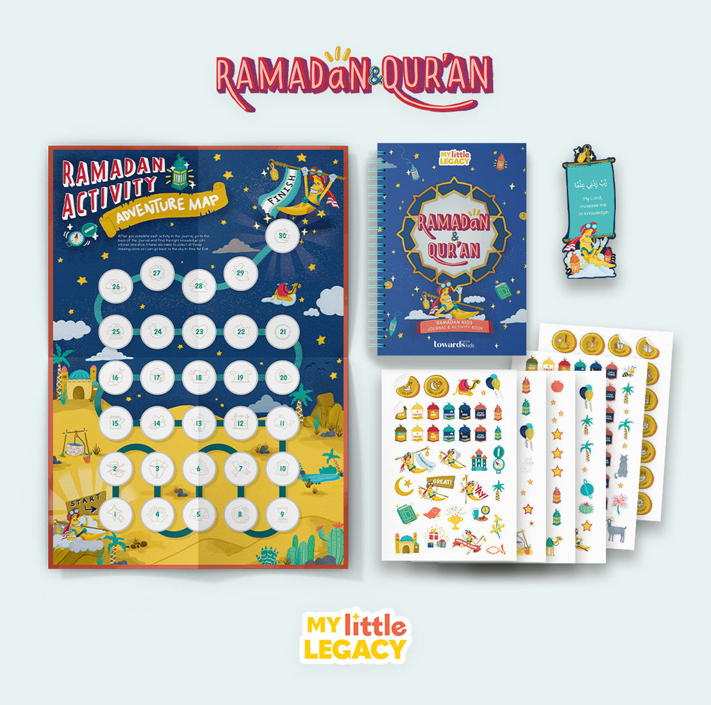 Ramadan & Qur'an Kids Journal Activity Book Muslim Memories