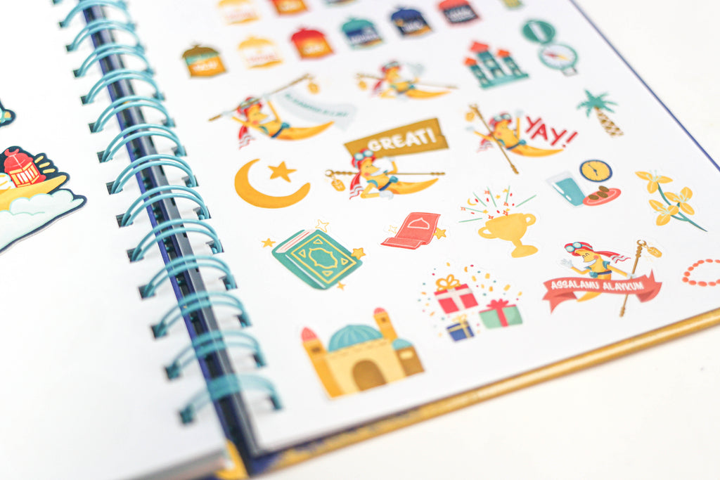 Ramadan & Qur'an Kids Journal Activity Book Muslim Memories