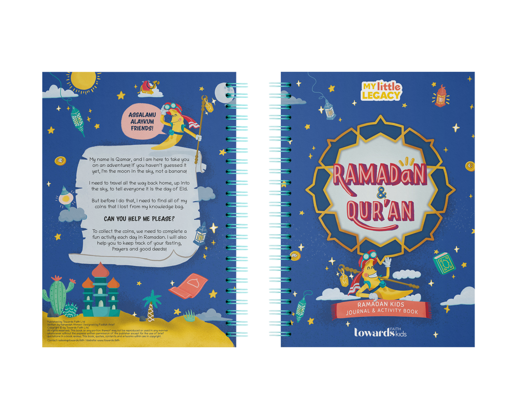 Ramadan & Qur'an Kids Journal Activity Book Muslim Memories