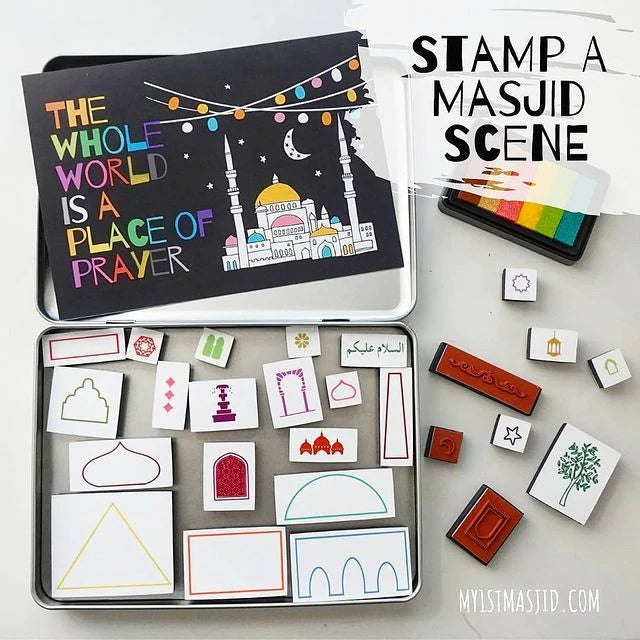 My1stMasjid: Stamp a Masjid Scene Muslim Memories