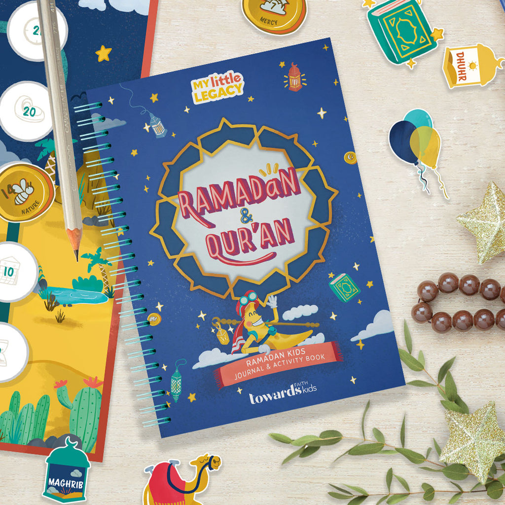 Ramadan & Qur'an Kids Journal Activity Book Muslim Memories