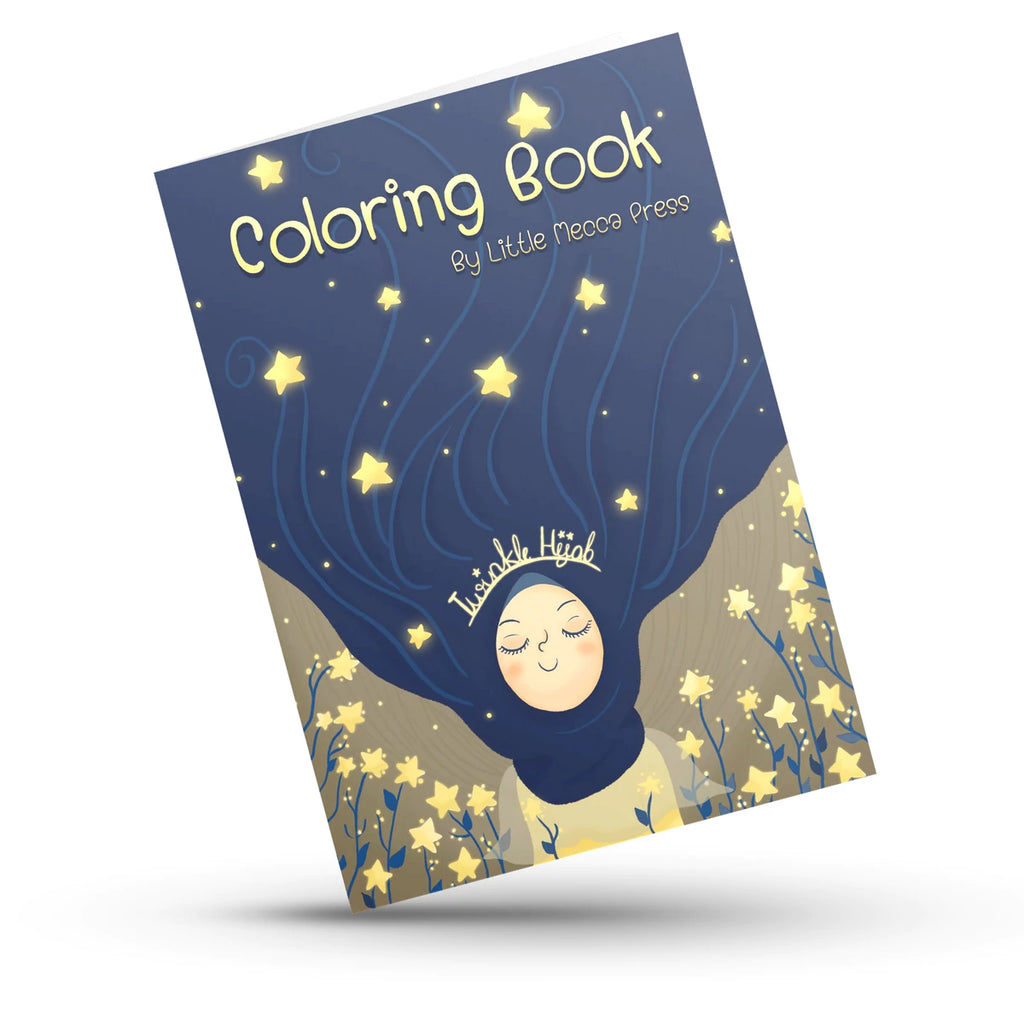 Islamic Children's Coloring Book Twinkle Hijab by Little Mecca Press LITTLE MECCA PRESS