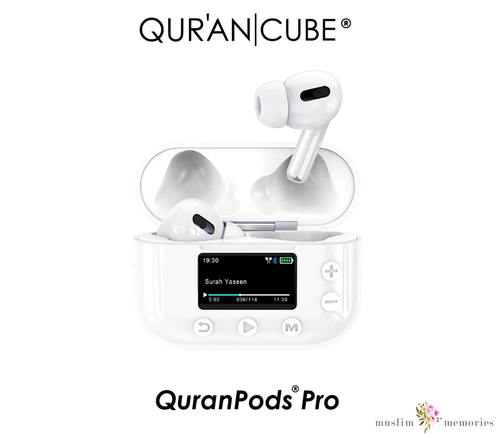 Quran Pods Pro  - Wireless EarPods with Full Quran Quran Cube