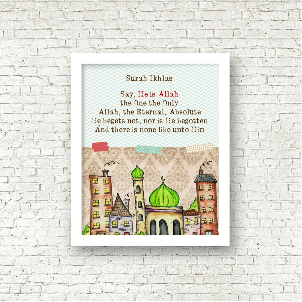 islamic Art Decor Muslim Memories