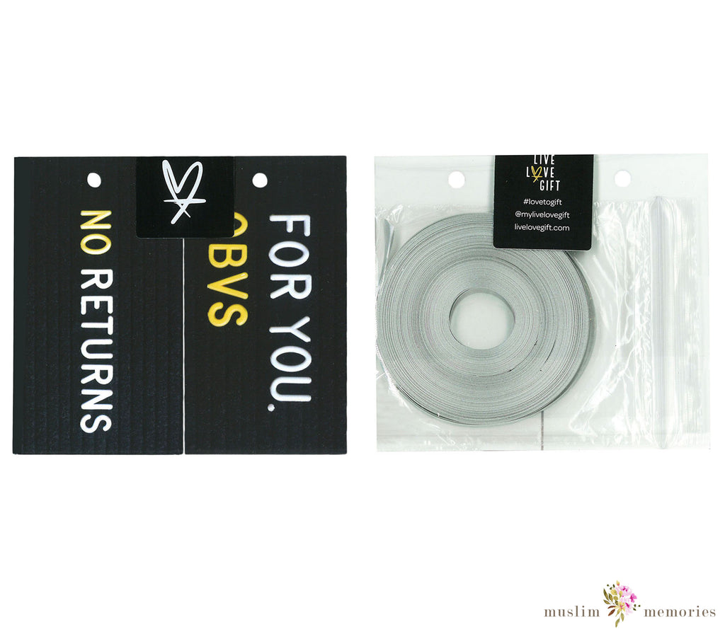 Say It Straight 8 Gift Tags Muslim Memories