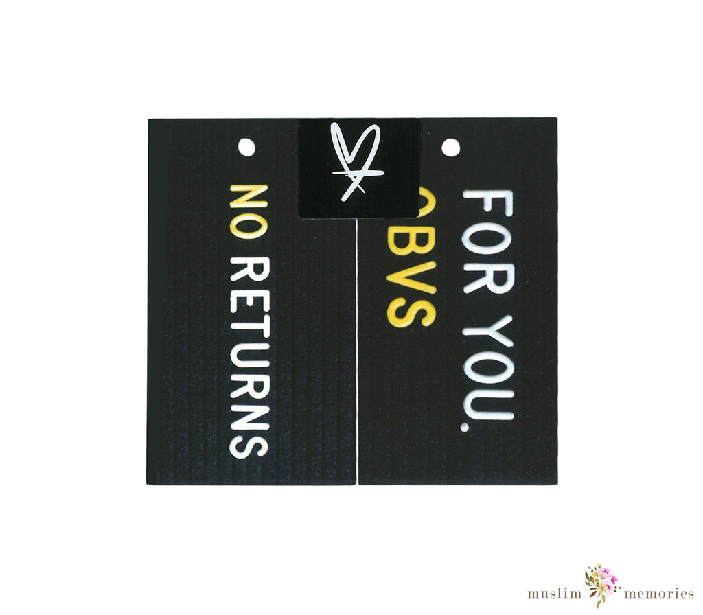 Say It Straight 8 Gift Tags Muslim Memories