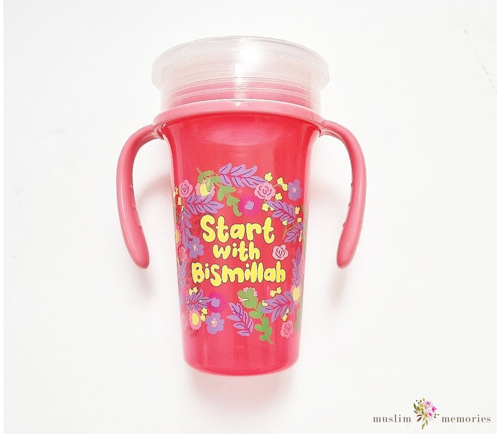 Bismillah Sippy Cup For Kids Muslim Memories