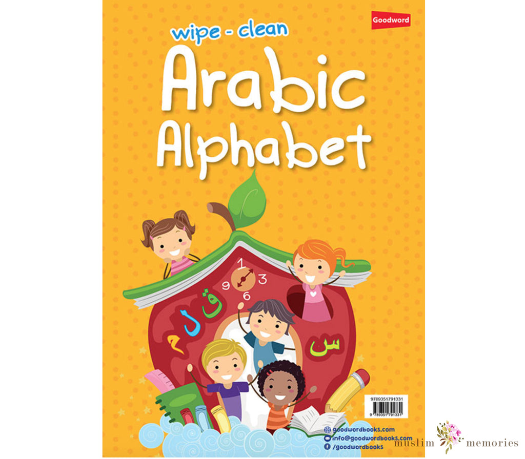 Wipe-Clean Arabic Alphabet Muslim Memories