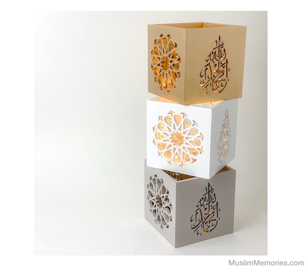 Multipurpose Wooden Decor (Alhamdulillah) Muslim Memories