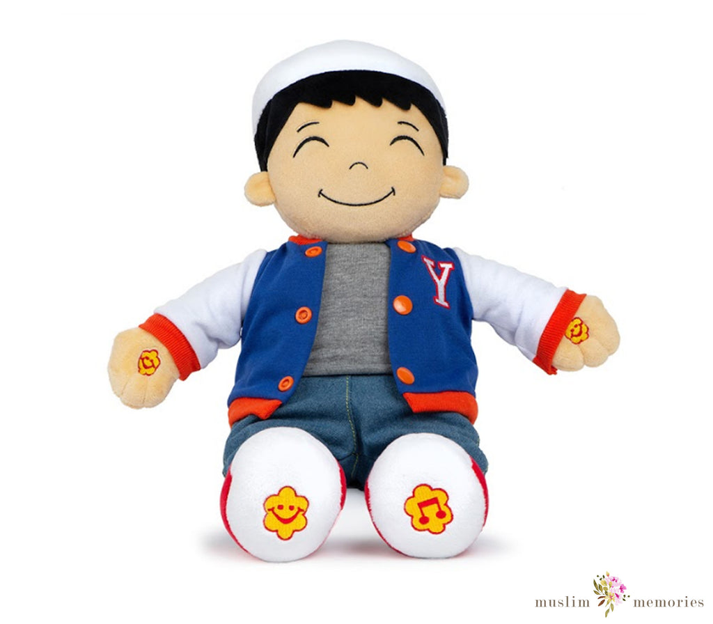 Islamic Doll Toy Yousuf Talking Doll Listen & Learn with Yousuf! Desi Doll Company